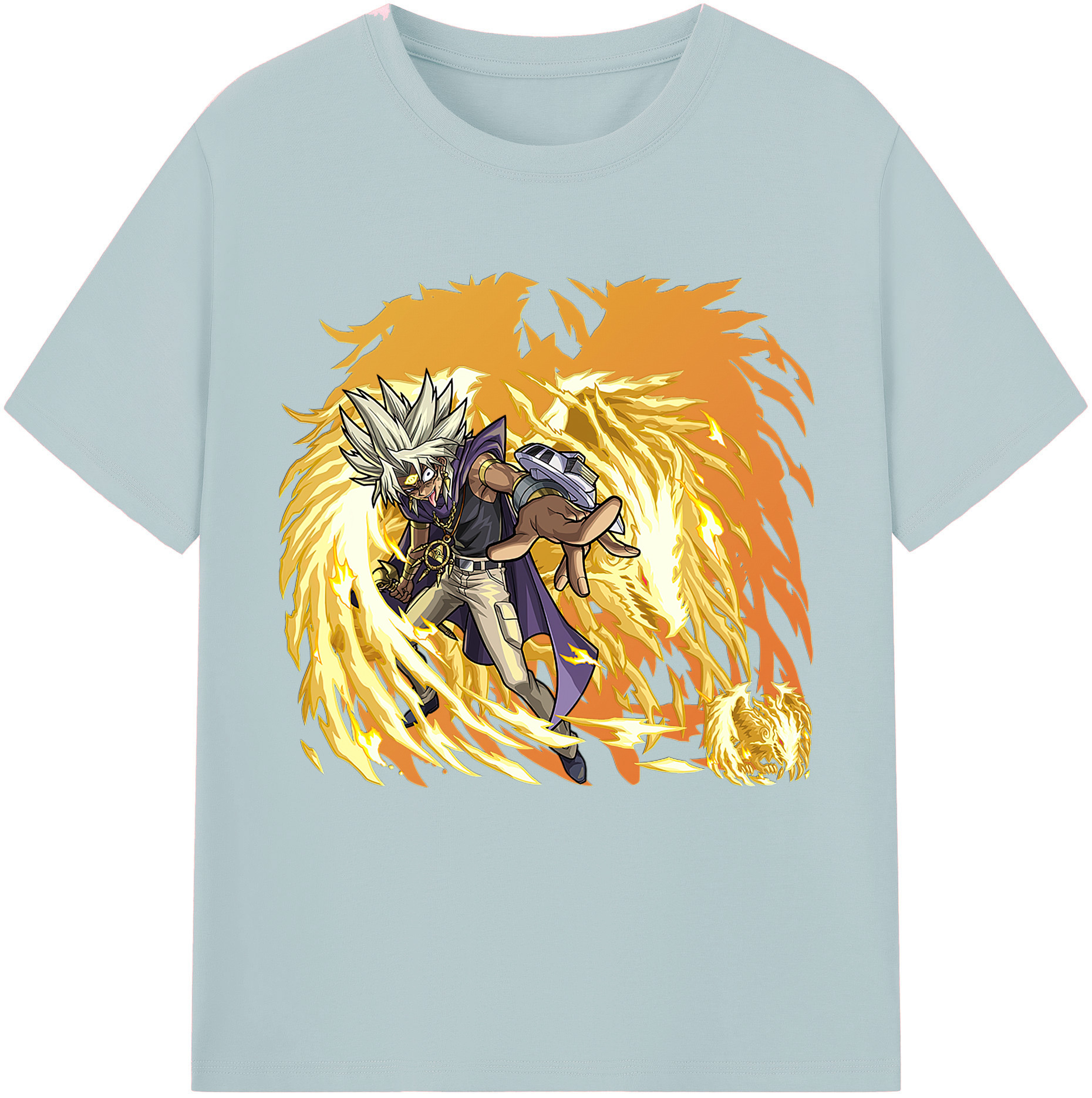 （画像用） 遊☆戯☆王 Yu-Gi-Oh! 綿100％半袖Tシャツ（フロントプリント）